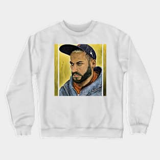 Face of Karim Benzema Crewneck Sweatshirt